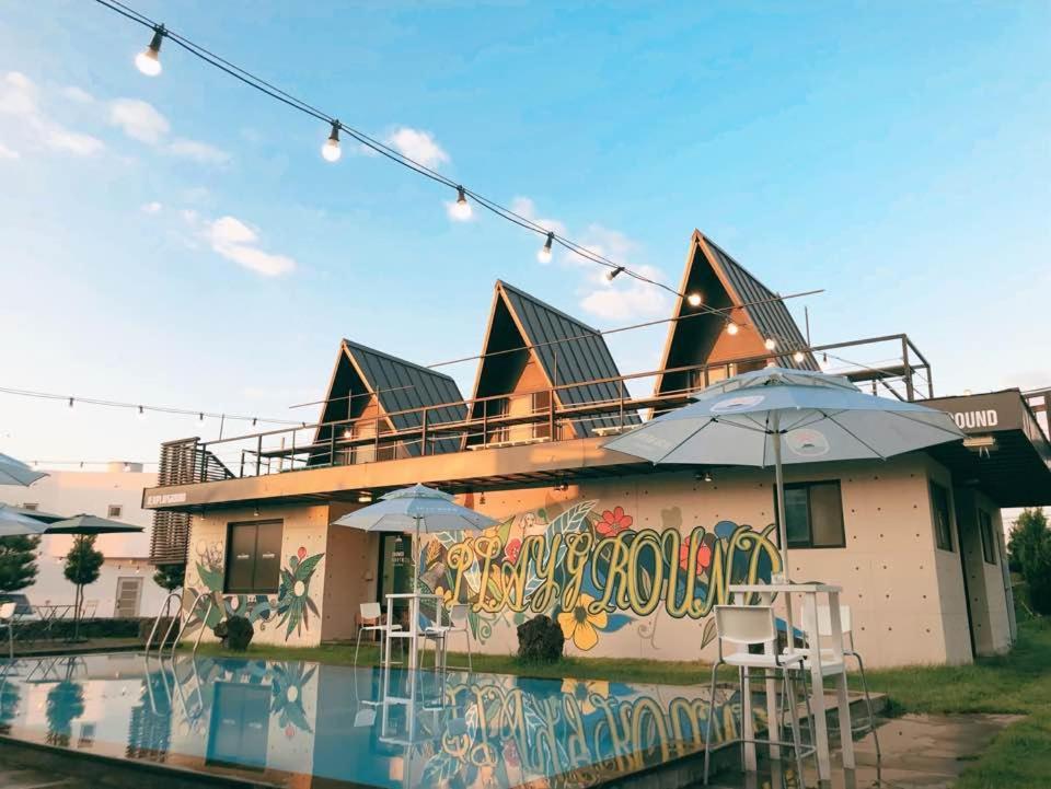 Jeju Playground Hostel Eksteriør bilde